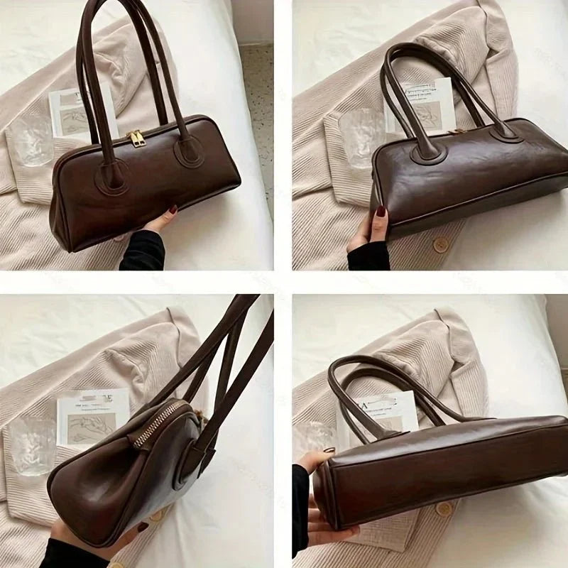 Bolso de Hombro para Mujer con Costuras Elegantes Modelo Verona Classique