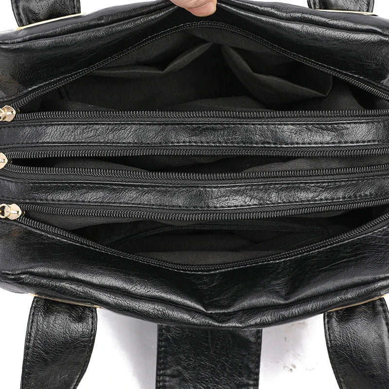 Bolso de hombro para mujer, diseño clásico modelo Raissa